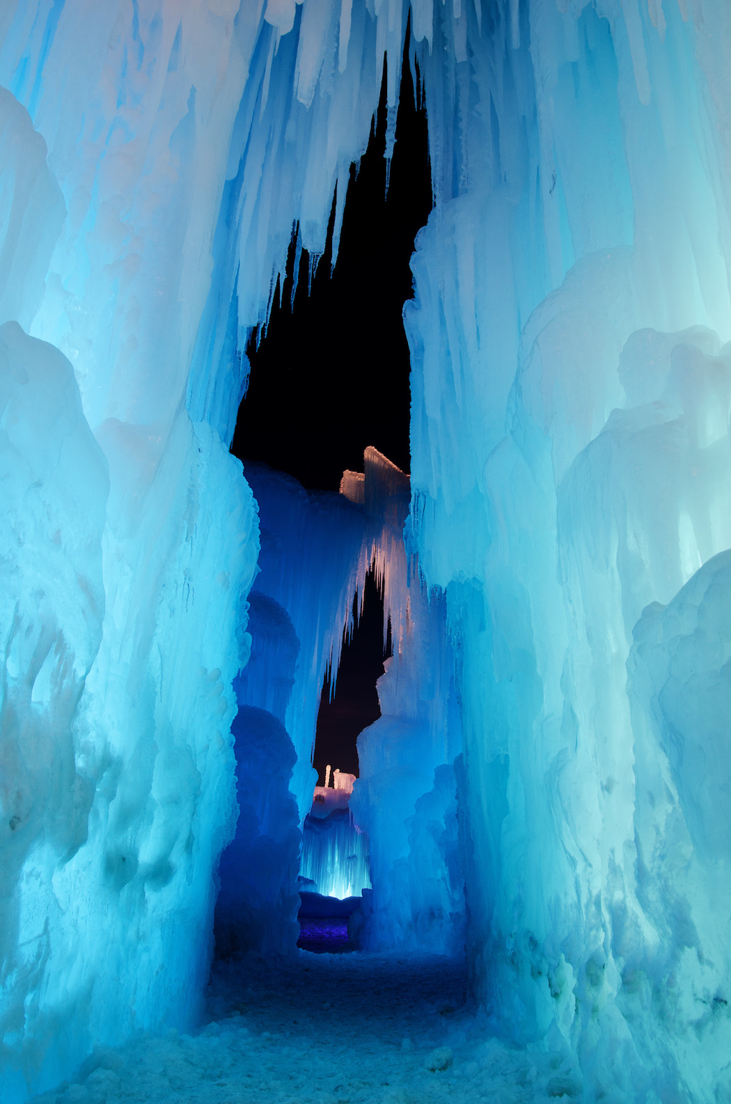 Experience Winter Magic At Midway Ice Castles